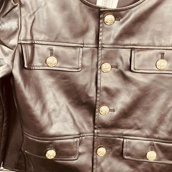 Central Park West Parker Leather Jacket - Picture 7 of 12